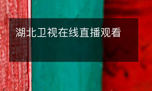 湖北卫视在线直播观看